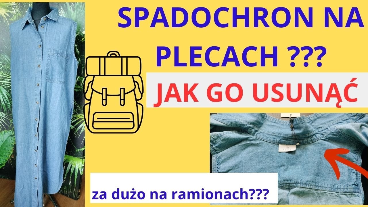 ZWĘŻANIE sukienki, odstające PLECY  koszula/sukienka, gruby KARCZEK. PRZERÓBKI ubrań - zawodowo.