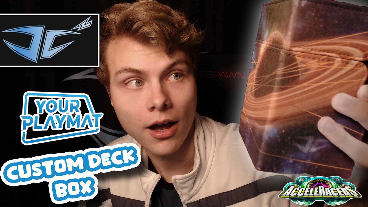 Accelecharge your Card Game Playstyle - Best Custom Deck Box Art
