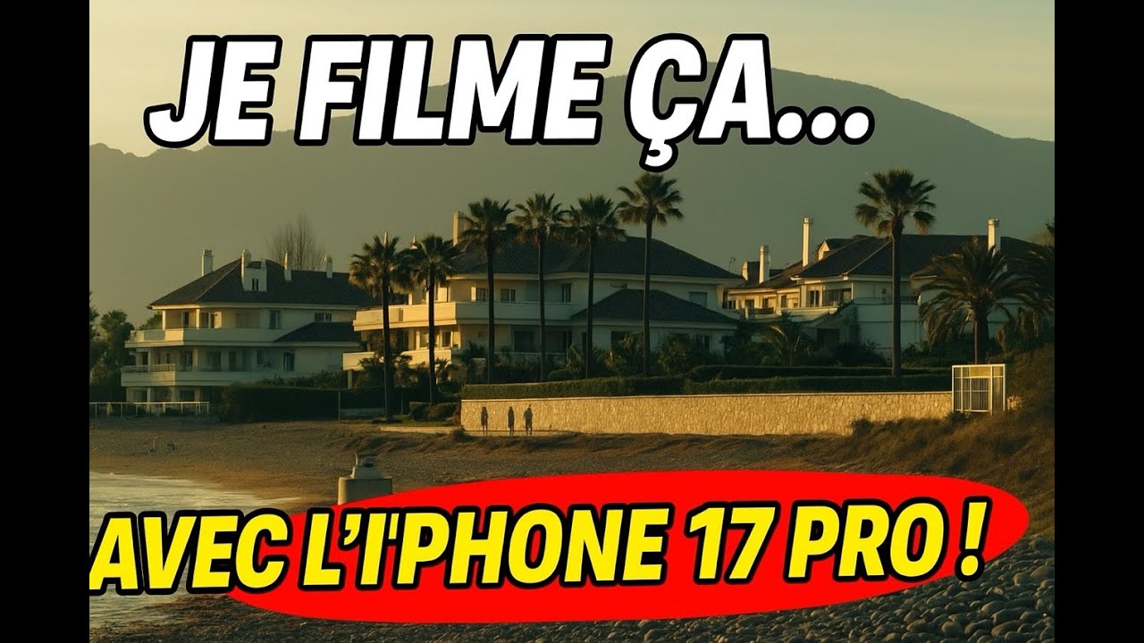 L'IPHONE 17 PRO est une caméra avec ces accessoires !