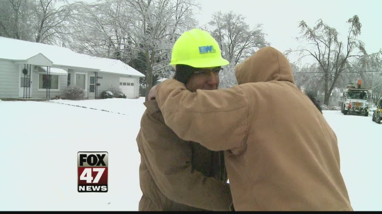 Utility Crews Worked Through the Holiday