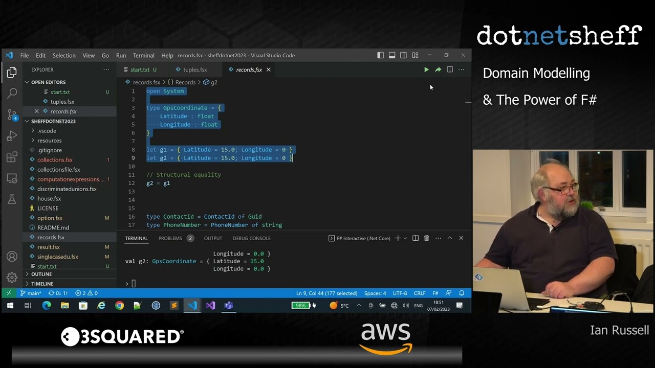 Domain Modelling & The Power of F#