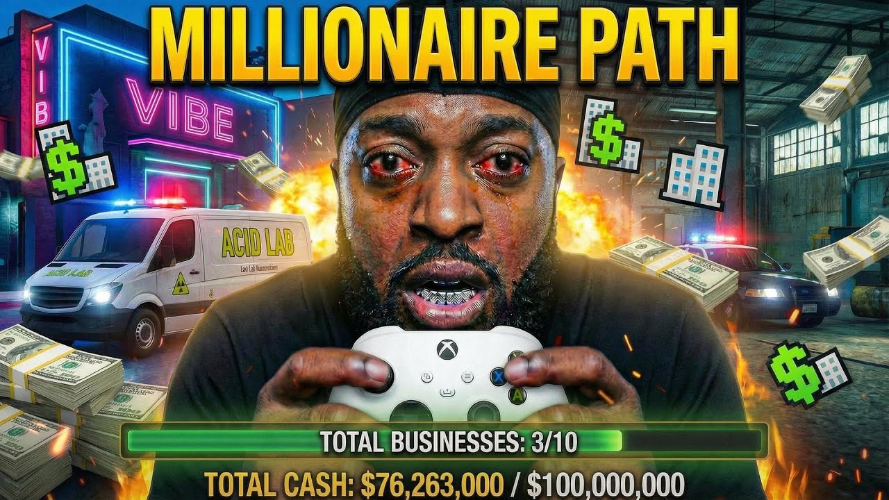 Watch Me Scale from Zero to $100M in GTA 5