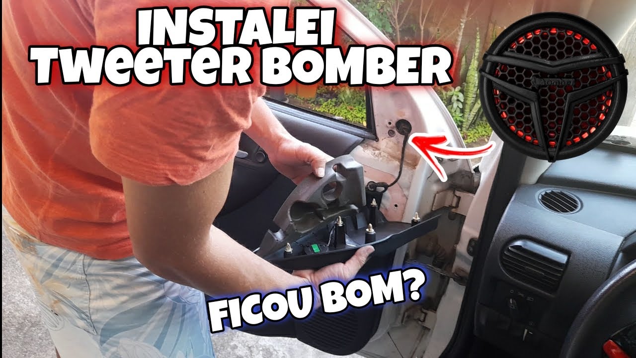 MINI TWEETER BOMBER  | INSTALEI MINI TWEETER BOMBER