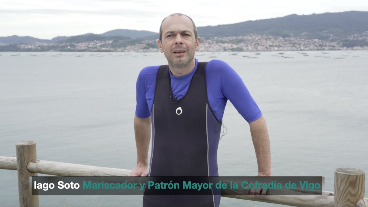 Iago Soto, mariscador y Patrón Mayor de la Cofradía de Pescadores de Vigo