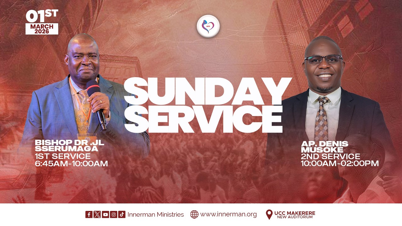 1.03.2026 || SUNDAY MORNING SERVICE WITH BSP. J.L SSERUMAGA || LIVE@UCC MAKERERE KIKONI