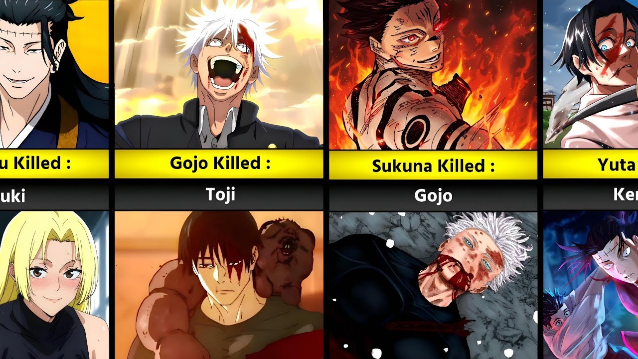 Who Killed Who in Jujutsu Kaisen