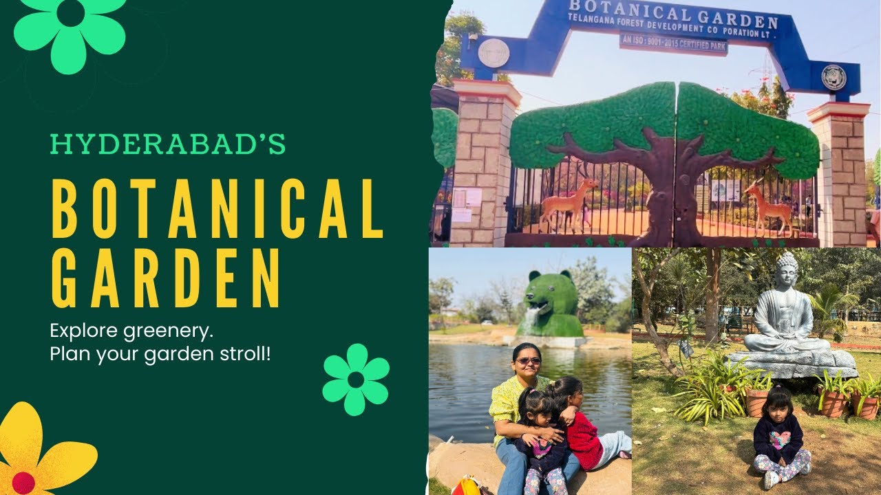Is This Hyderabad's Best Kept Secret? | Botanical Garden Vlog