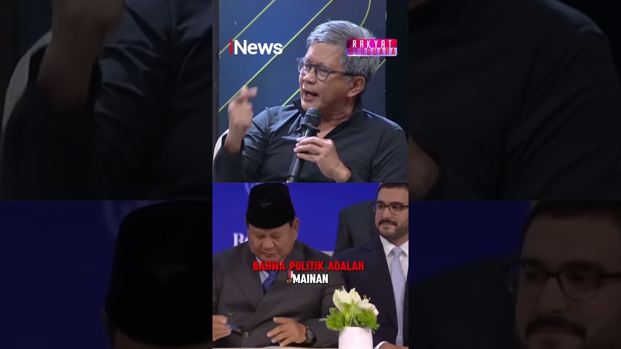 Rocky Gerung Sebut Indonesia Tak Akan Mampu Damaikan Iran-Israel