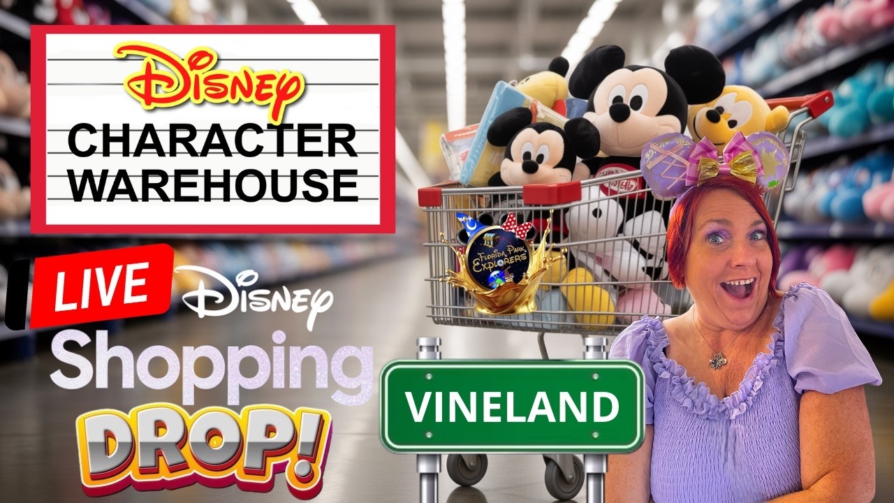 LIVE SHOPPING at Disney&rsquo;s Character Warehouse