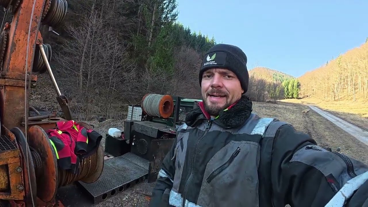 Lesný maratón: keď manžety rozhodujú o ťažbe dreva v kopci. Syncrofalke 3T 