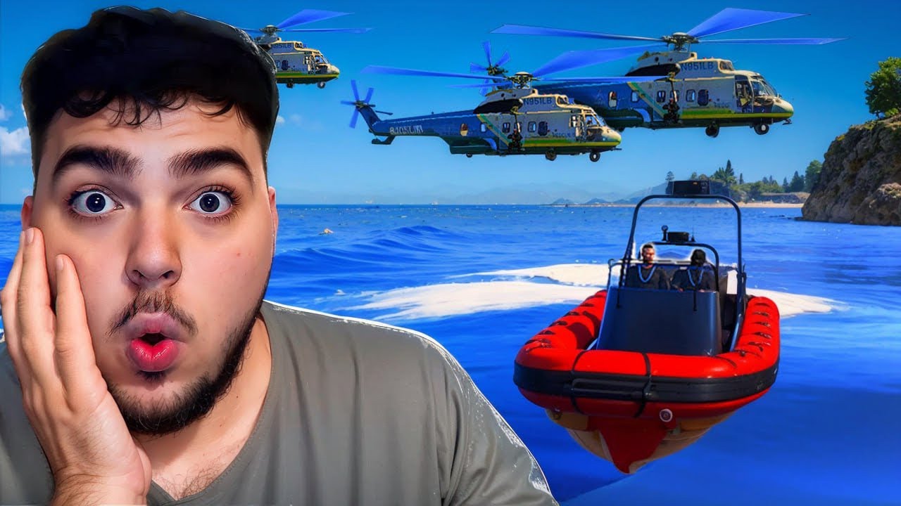 ΕΚΑΝΑ ΛΗΣΤΕΙΑ ΣΤΗΝ ΘΑΛΑΣΣΑ ΣΤΟ GTA RP *ΕΜΠΛΕΞΑ*
