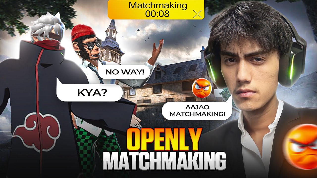 Openly Matchmaking But with My Own Teammates 😜🔥