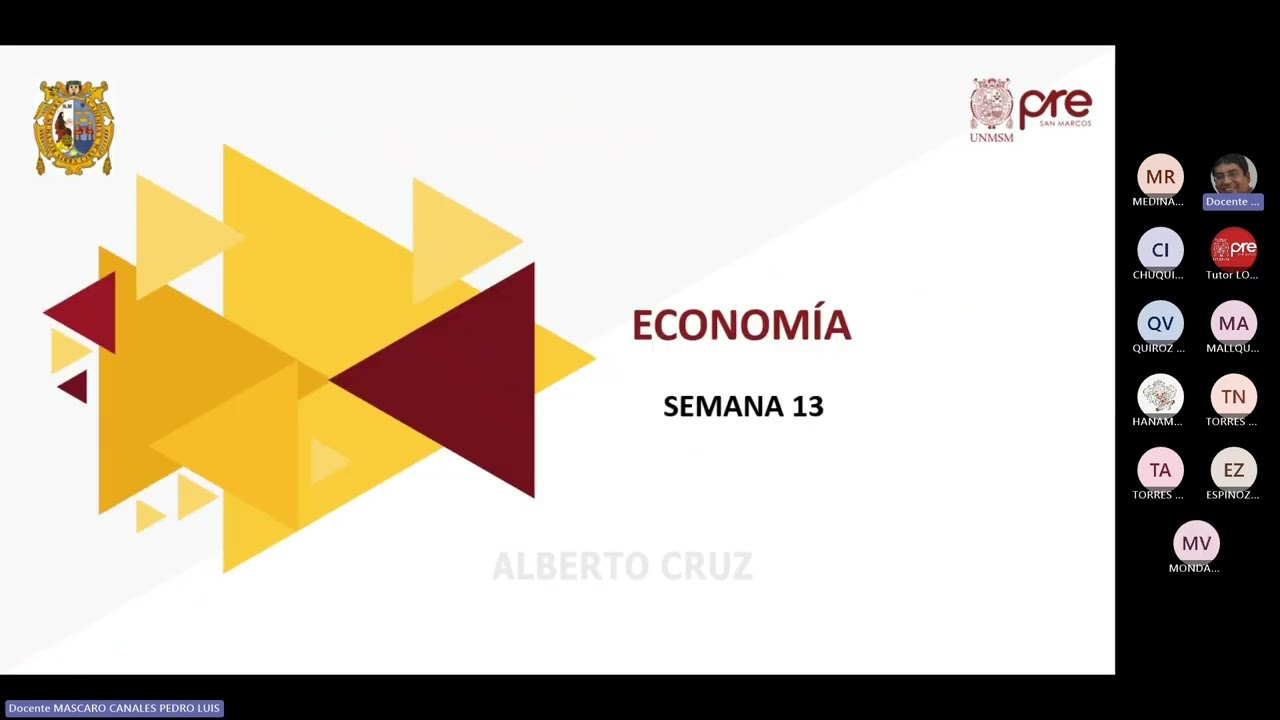 Economía - Semana 13 - Pre San Marcos Ciclo 2024-I (Nuevo Ciclo)