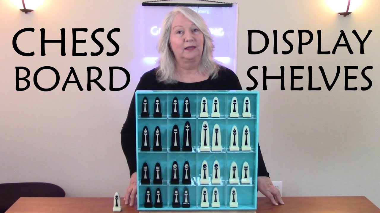 How to Design and Laser Cut a Combination Chess Board and Display Shelves