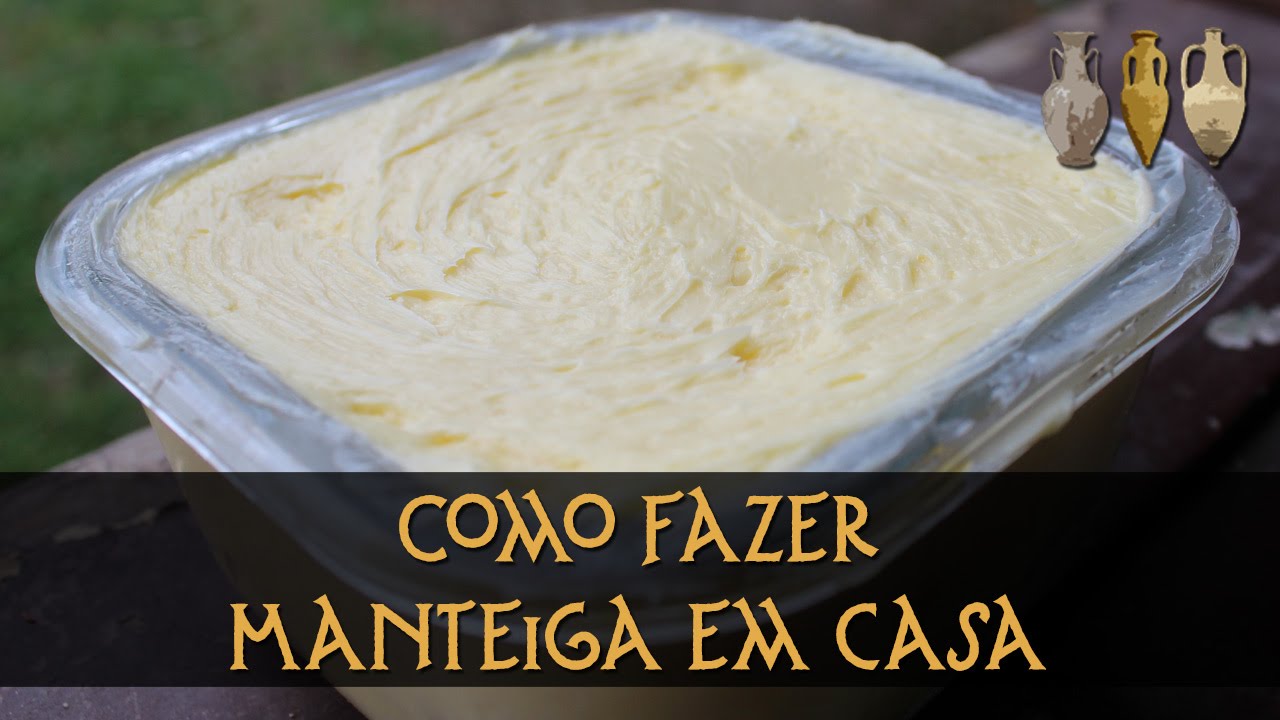 Como fazer manteiga em casa