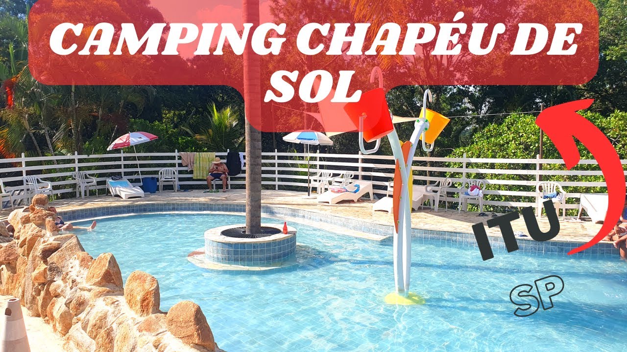 TOUR COMPLETO pelo camping chapeu de sol