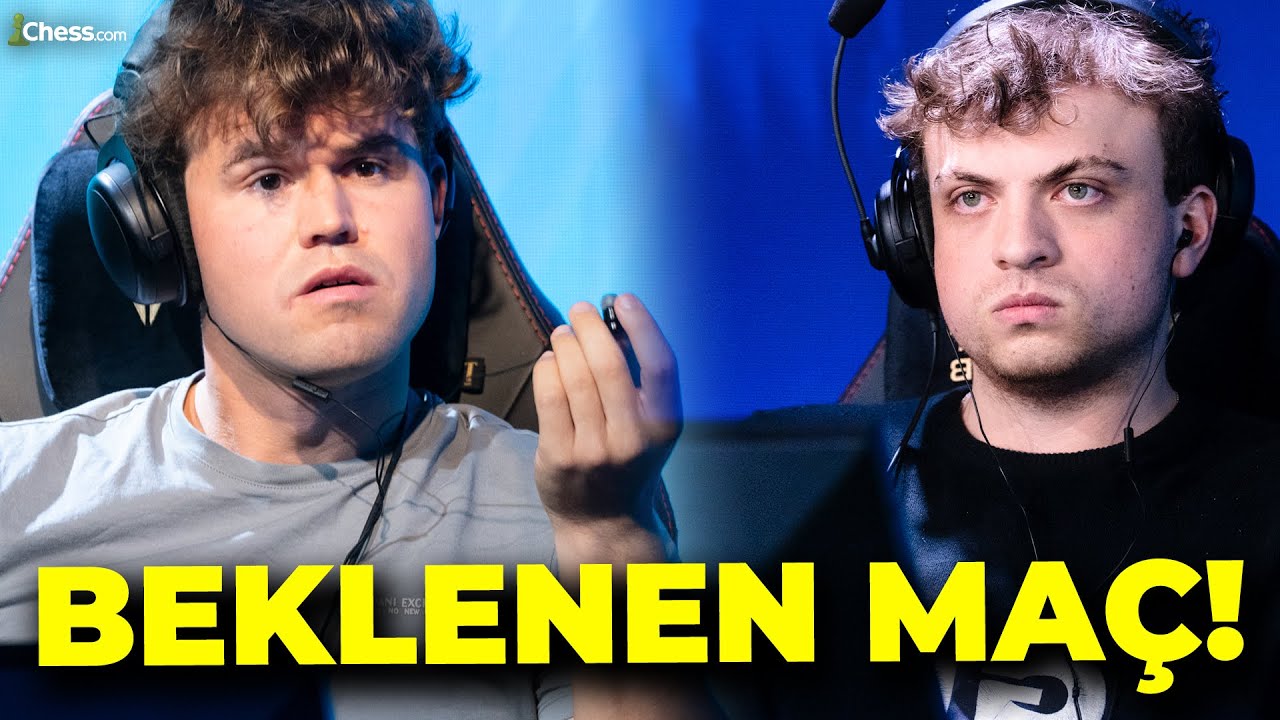 GERGİN MA&Ccedil;! CARLSEN ve NİEMANN Finale &Ccedil;ıkmak İ&ccedil;in Karşılaştı