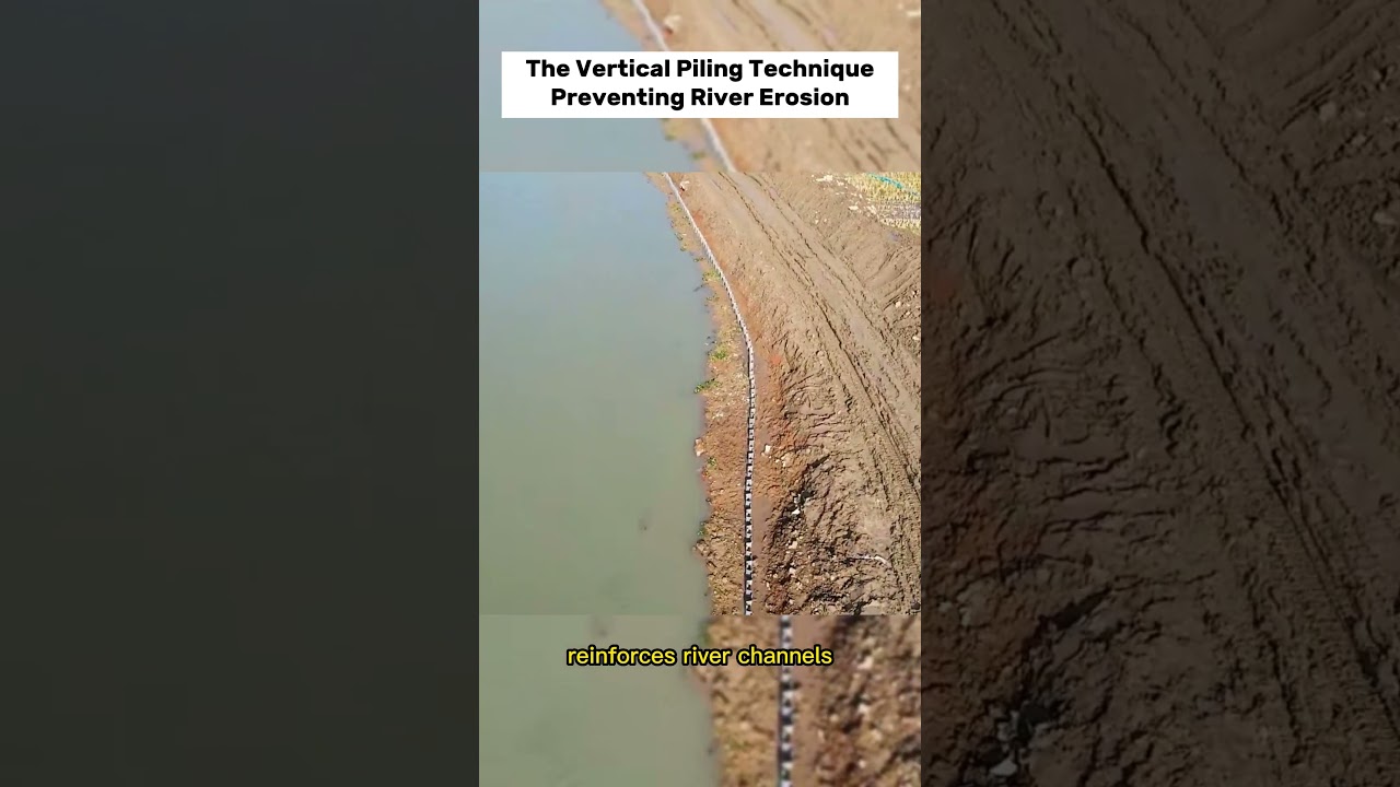 The Vertical Piling Technique: Preventing River Erosion