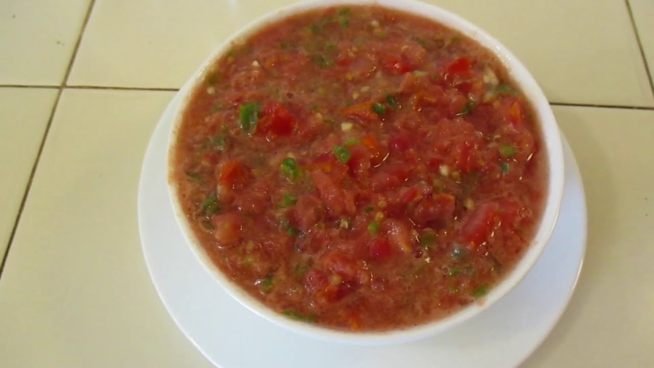 Salsa Semicruda de Jitomate | Perfecta Para el Pollo |