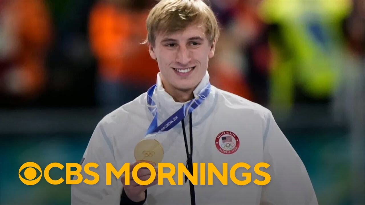 American Jordan Stolz sets Olympic record as U.S. picks up 5 more medals