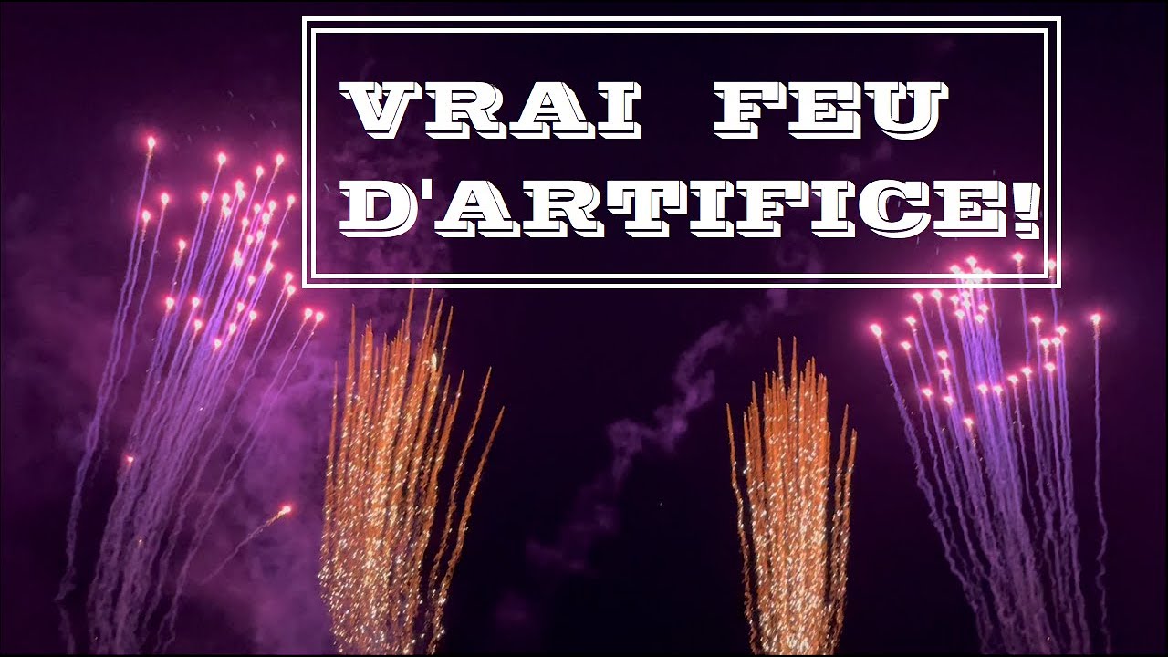 Mon premier feu d'artifice !