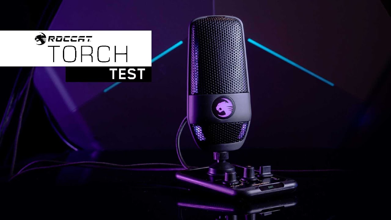 Roccat Torch Test: So schlägt sich das neue USB-Streaming-Mikrofon