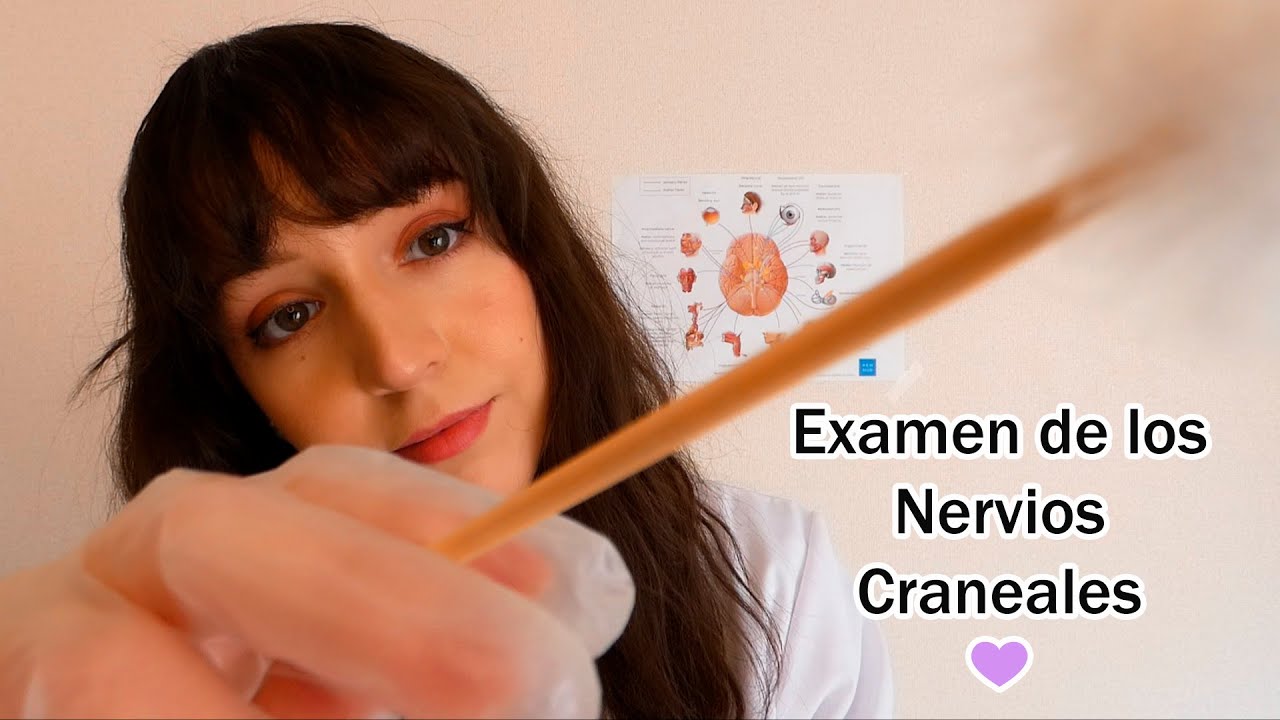 ⭐ASMR [Sub] Исследование черепных нервов, на испанском языке
