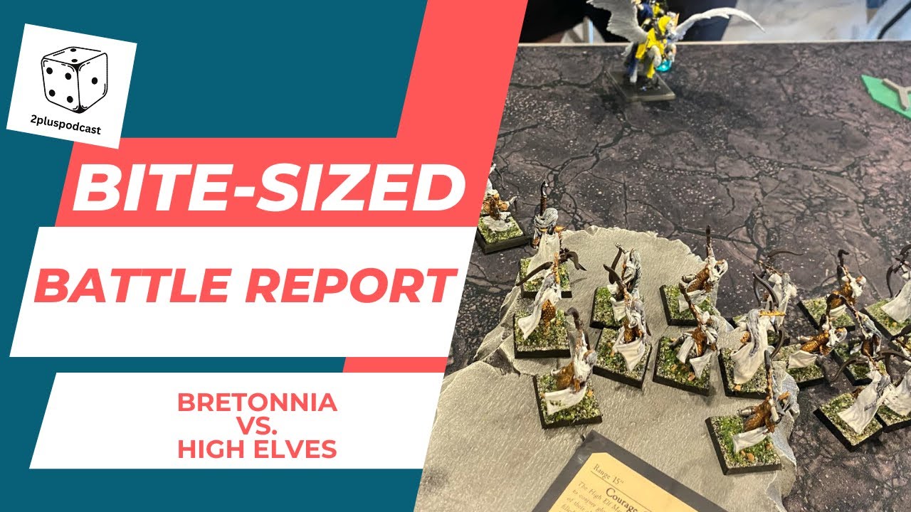 Tournament Battle Report | Bretonnia vs High Elves - 1500pts