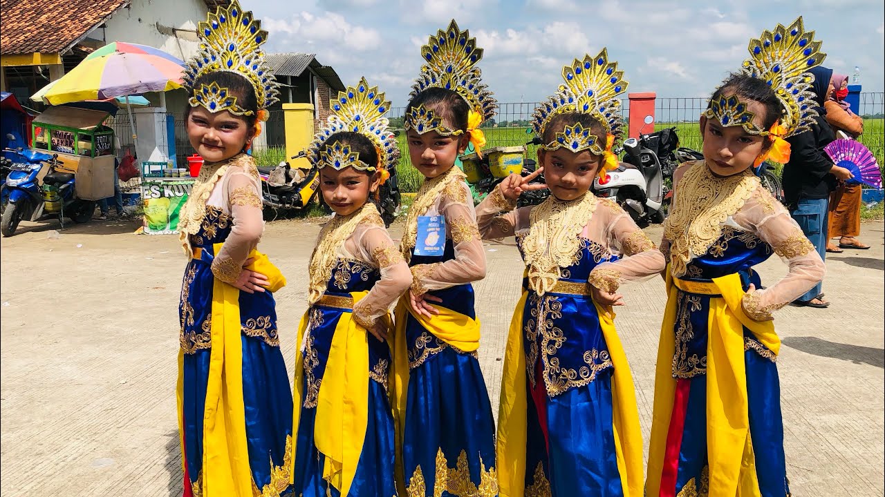 Juara! Goyangan Aduhai! Tari Kreasi Goyang Karawang Gebyar PAUD Kec. Banyusari 2024 #paud