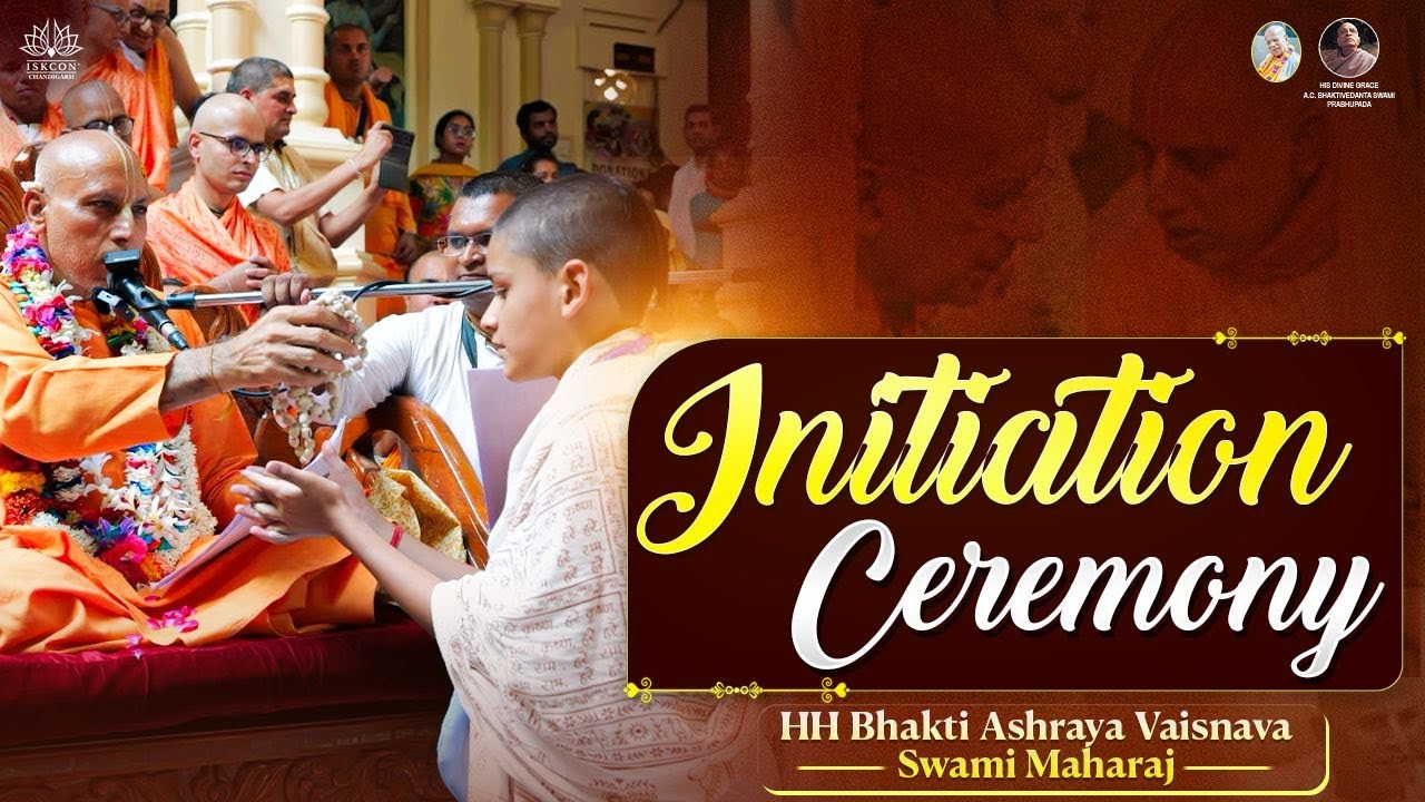 Initiation Ceromony Day-2| HH Bhakti Asharay Vaishnav Swami Maharaj | ISKCON Chandigarh
