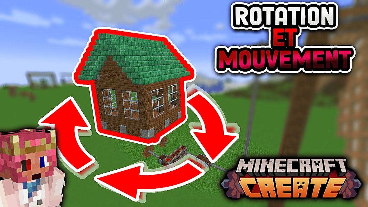[TUTO]ROTATION ET MOUVEMENT (super simple) - CREATE  #2 - MINECRAFT 1.20