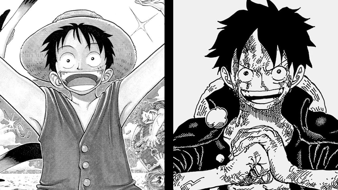 A Evolução na Arte de One Piece
