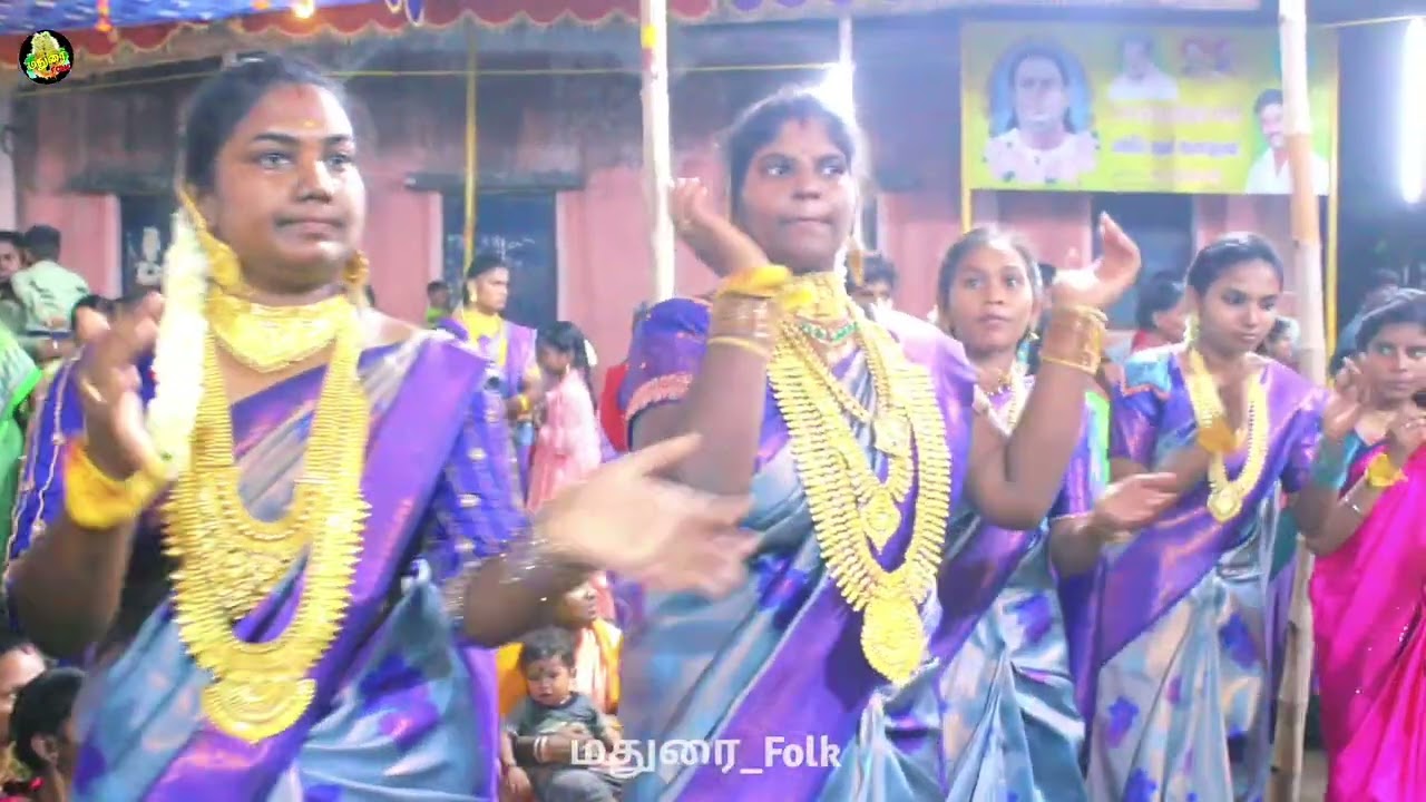 எல்லீஸ்நகர் முத்துமாரியம்மன் கோவில் கும்மி நிகழ்ச்சி பாகம்-2 #kummipattu #festival #maduraifolk