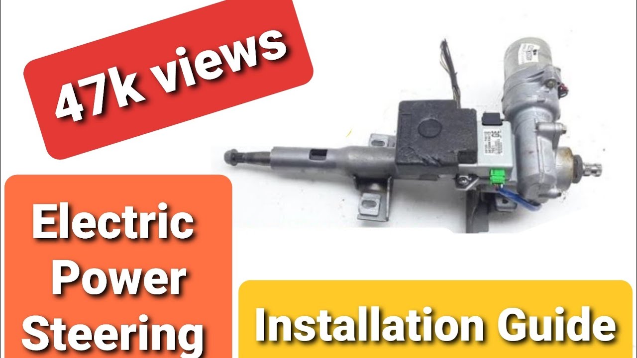 How to install EPS (Electric power steering) in any car | Talha's Garage