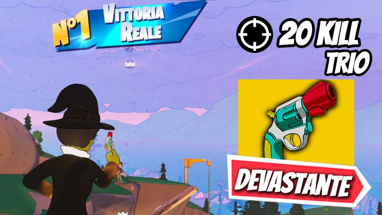 La *NUOVA PISTOLA Mr PALLOTTOLA* è DEVASTANTE!!! TRIO fortnite