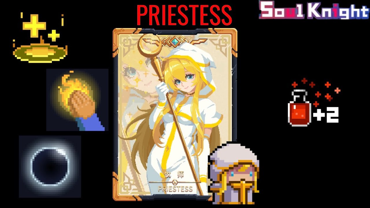 PRIESTESS: I haven’t felt so wrong calling a character “bad” in so long, but………… #soulknight