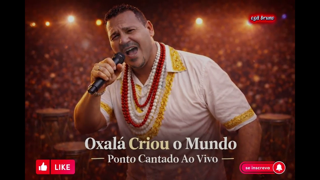 Oxalá Criou o Mundo | Ponto Cantado Ao Vivo