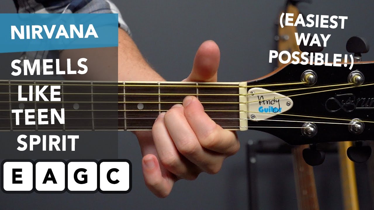 Play 'Smells Like Teen Spirit' by Nirvana in the EASIEST way possible