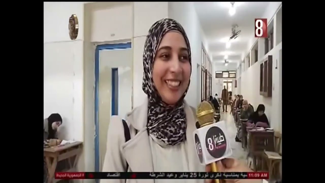 متابعه سير امتحانات الفصل الدراسي الاول بكليه الدراسات الاسلاميه للبنات بسوهاج