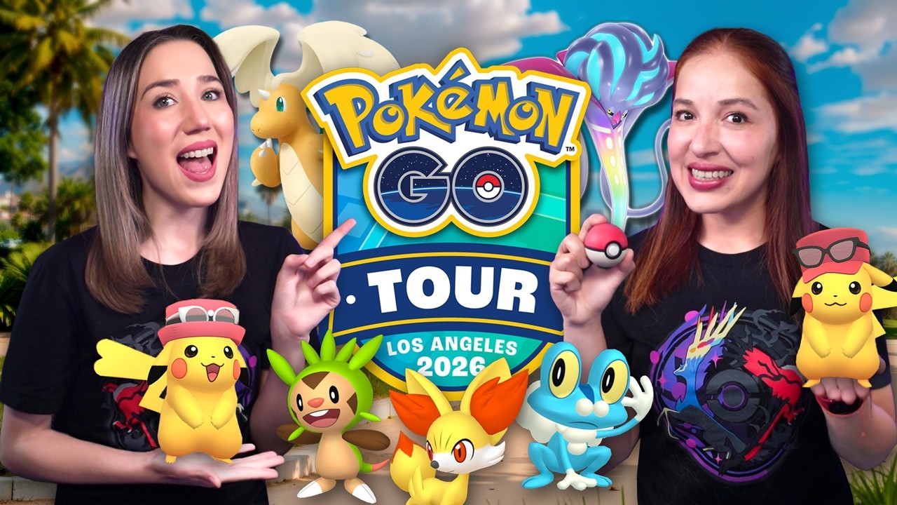 Así vivimos el Pokémon GO Tour 2026 Kalos 🔥 SHINIES y MEGA NOCHE en Los Angeles 🌆 | Alex y Tely