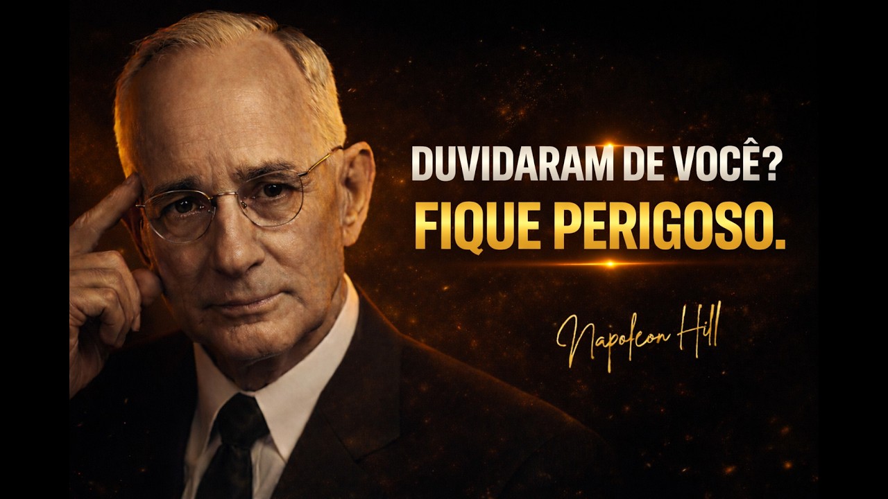 ELES DUVIDARAM DE VOCÊ, TRANSFORME ISSO EM PODER l Napoleon Hill