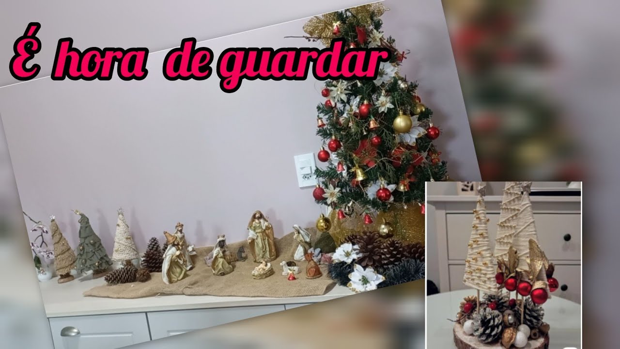 Dia  de guardar a decoração natalina ~minha rotina da manhã 