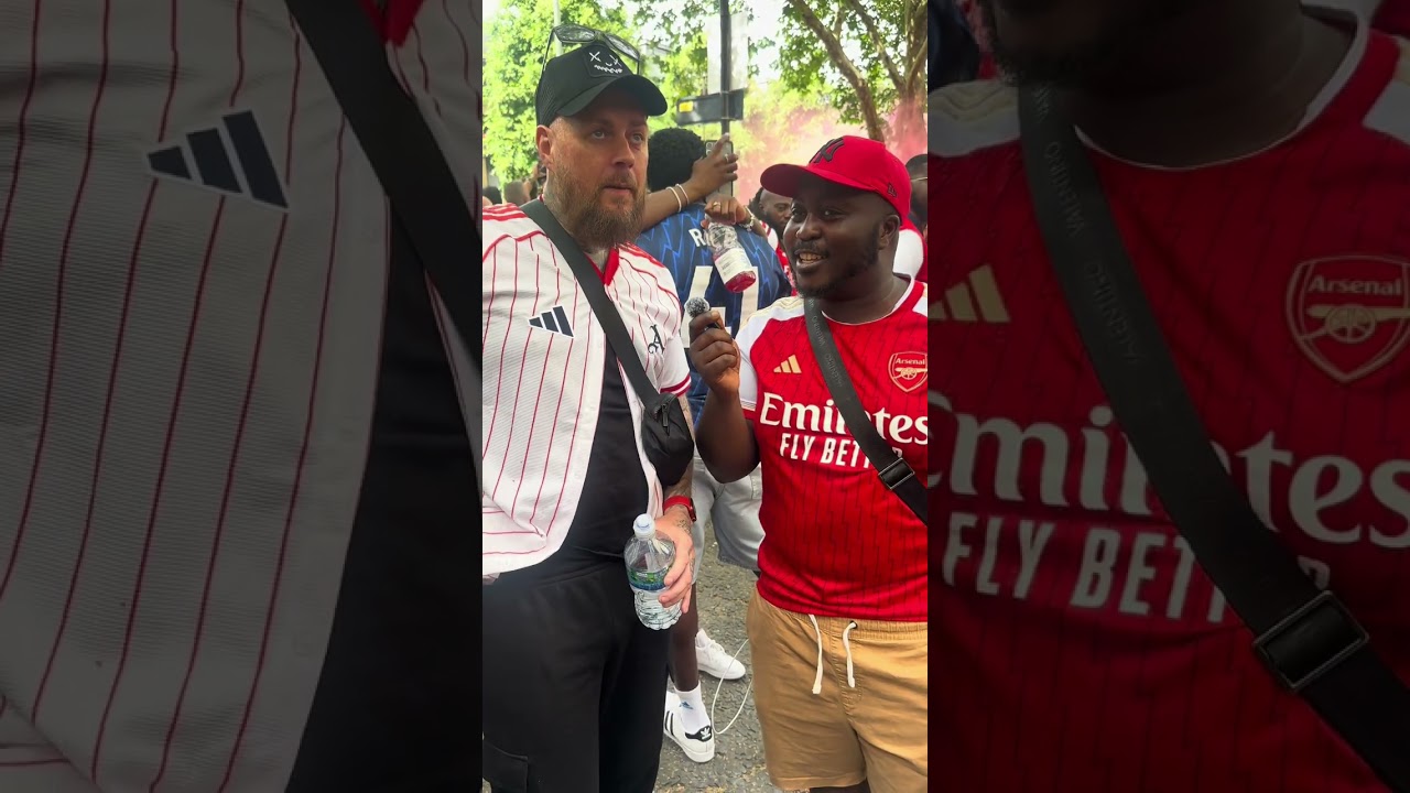 @MrDT Gives his Views on Arsenal at the parade #football #premierleague #arsenalfans #fyp 