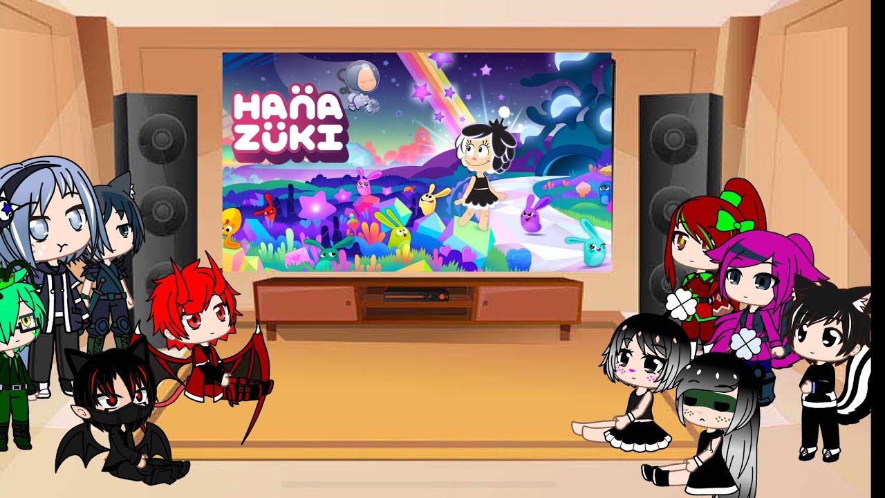 Shota and this friend ￼ reacting to hanazuki episode one ￼