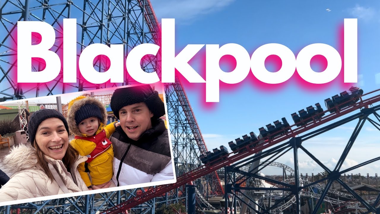 Blackpool Vlog | Pleasure Beach 2024