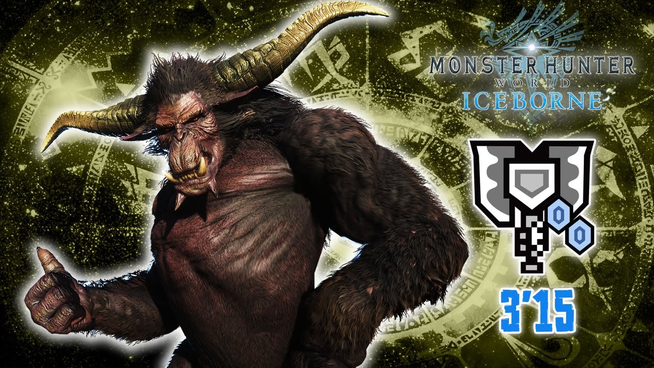 MHWorld Iceborne : 6★ Rajang | 3'15 | Solo With Charge Blade