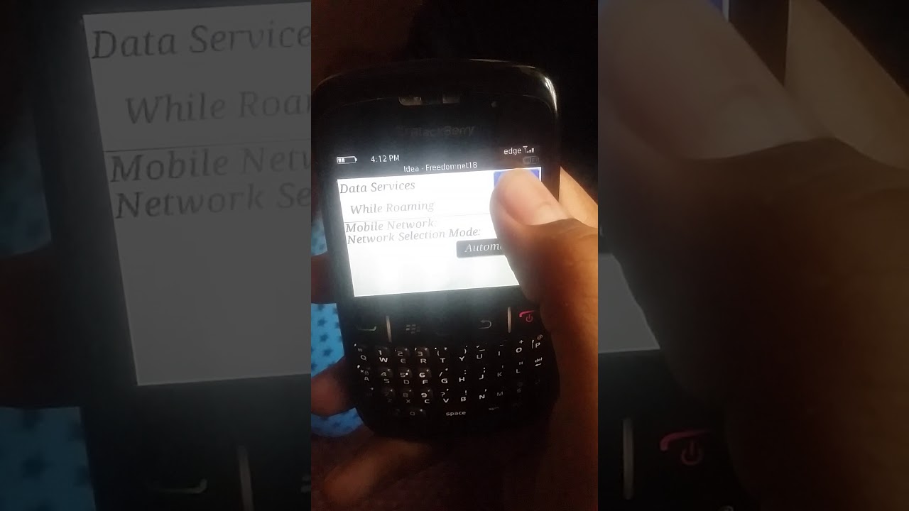Blackberry curve internet and wifi settings ( please subscribe )