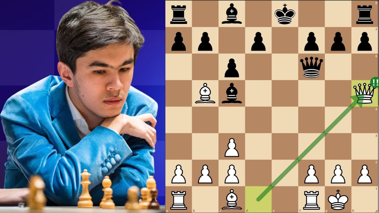 Mais um Super GM Entrou na Moda de Atacar Cedo com a Dama!!! Sindarov vs Yakkubboev na Semifinal!!!