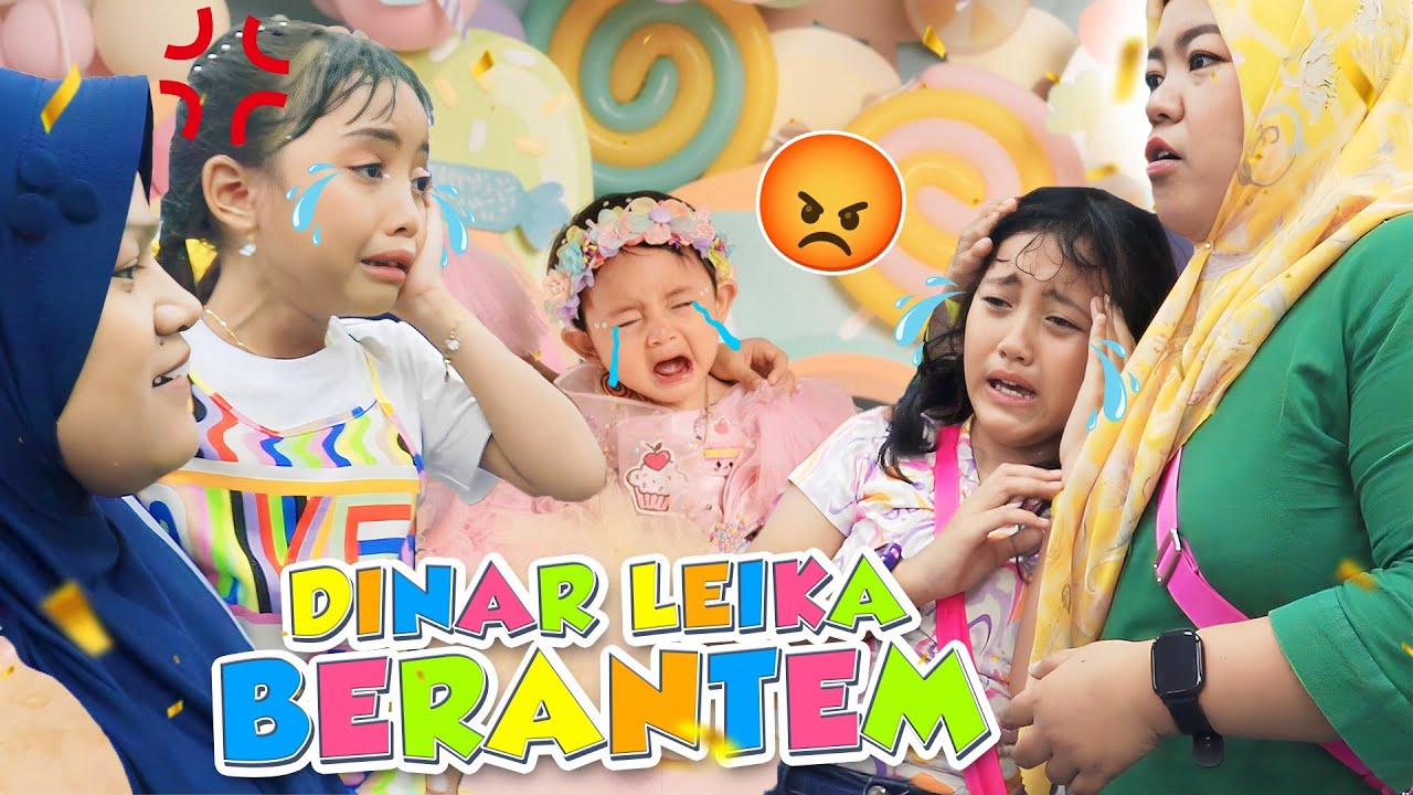 DINAR LEIKA NANGIS KEJER DI ULANGTAHUN DEK LEXIE..😢😭 #viral #trending
