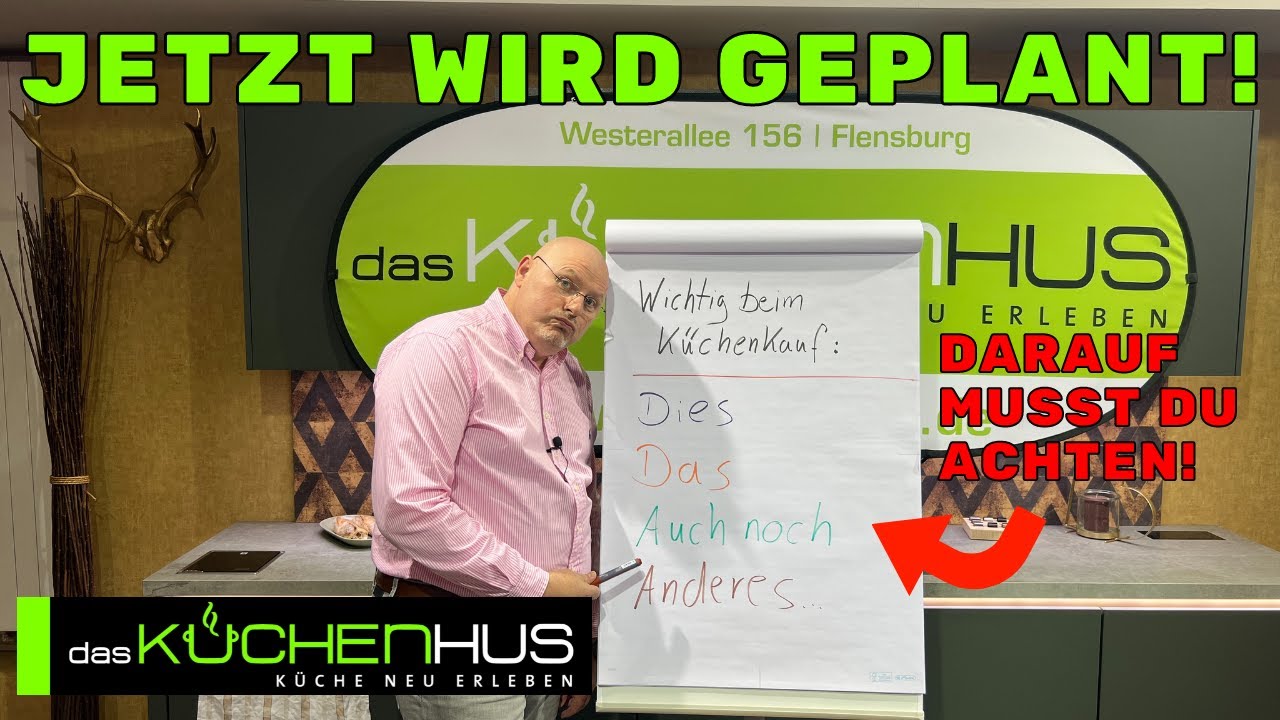 Wie l&auml;uft eine K&uuml;chenplanung ab? Wie bereite ich mich vor? Worauf muss man achten?